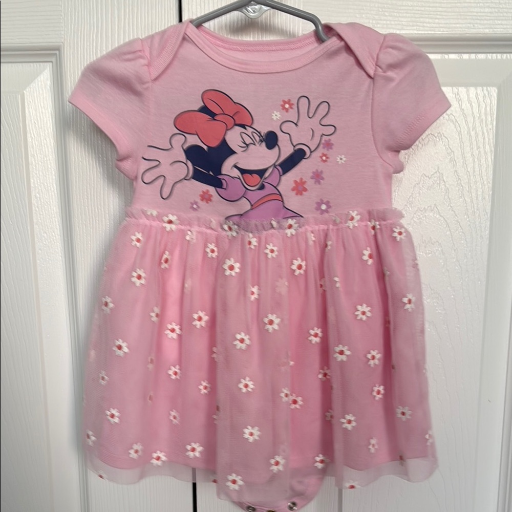 Jumping Beans Pink Minnie Mouse Dress